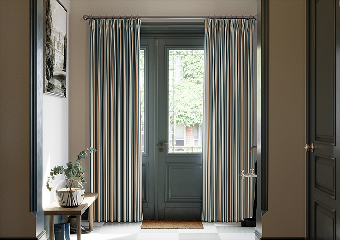 The British Stripe Co. Charles, Teignbridge No.1 - Made to Measure Curtains - Image 3